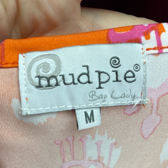 Mudpie bag lady orange dress size size medium - Picture 4 of 5